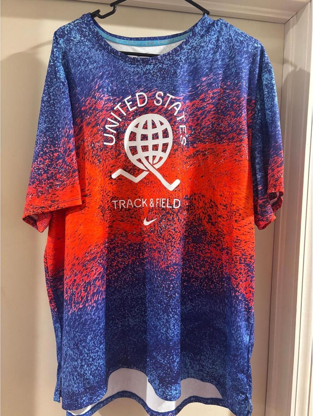Nike Dri-FIT United States Track & Field Performance Tee XXL NWOT